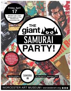 giant-samurai-party-poster-worcester-art-museum